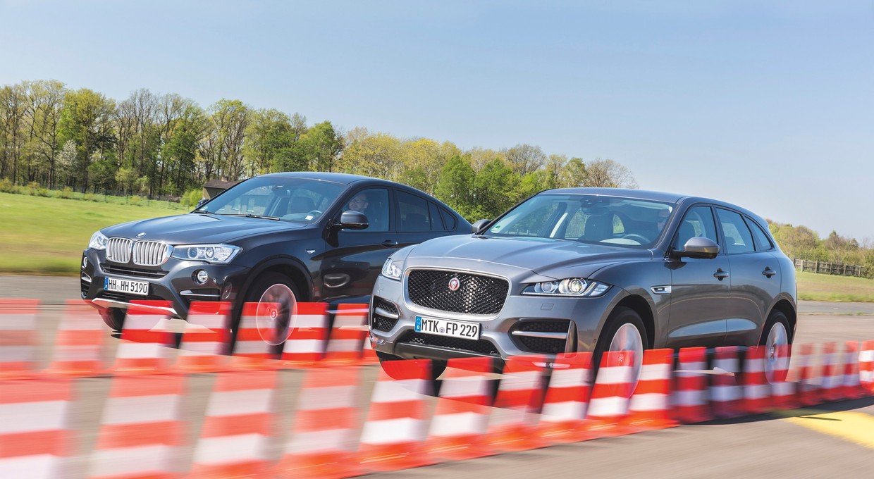Pojedynek indywidualistów - BMW X4 i Jaguar F-Pace