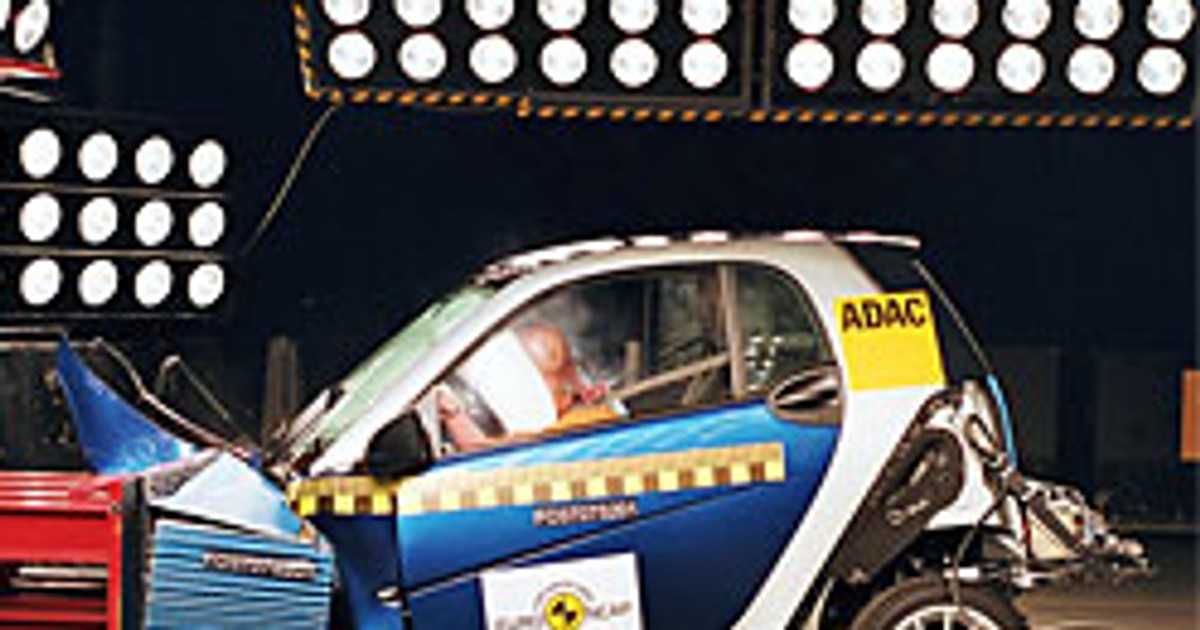Euro NCAP: Smart ForTwo zasłużył na cztery gwiazdki