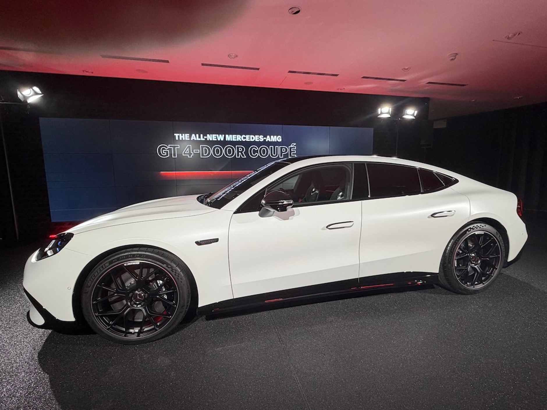 Nowy elektryczny Mercedes AMG GT 4-Door Coupe