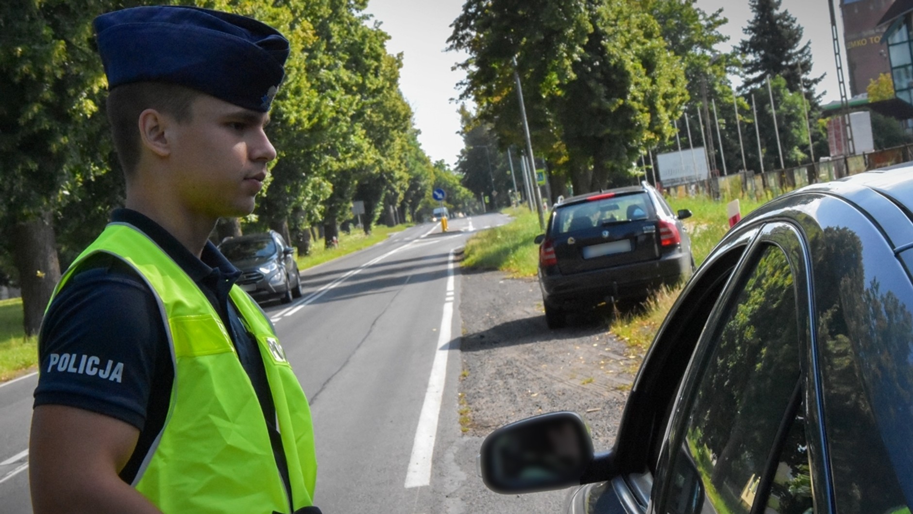 Policjanci kontrolowali okolice obwodnicy. Mandaty sypały się "z nieba"