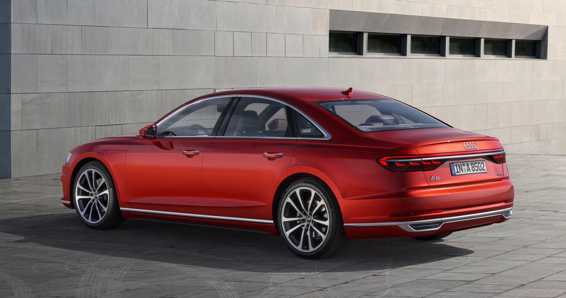 Nowe Audi A8 - wyższy poziom luksusu