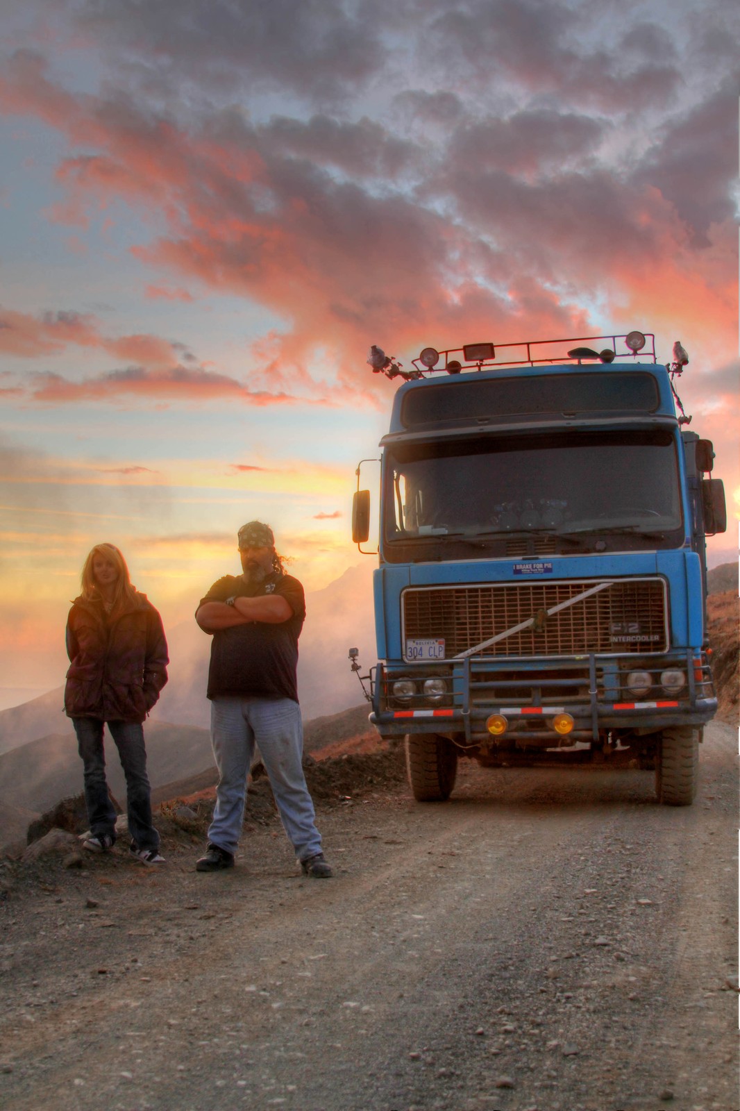 Zabójcze drogi Andów: serial o truckerach