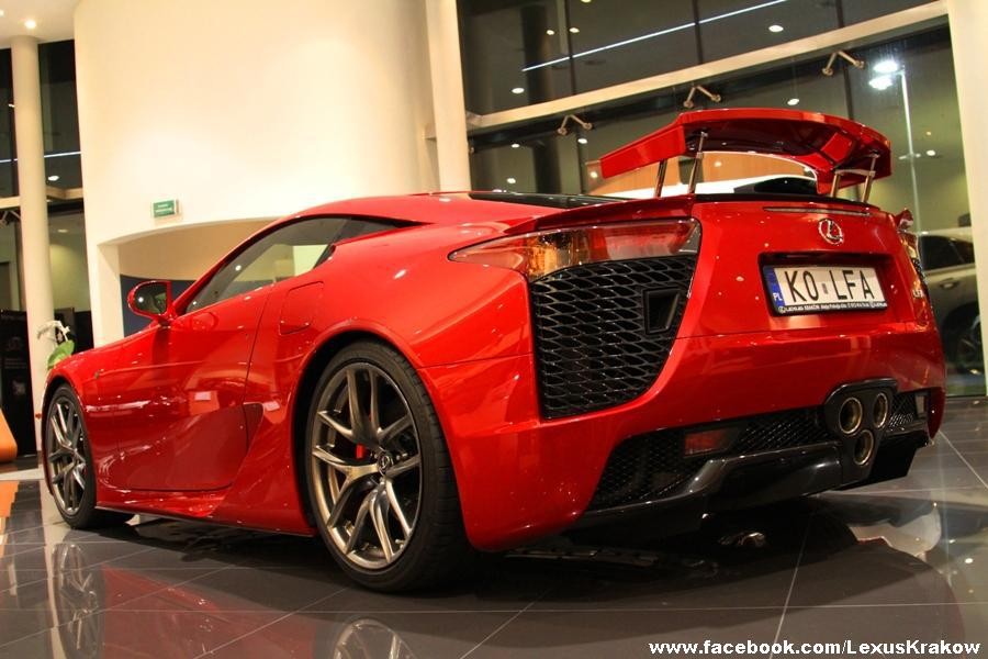 Drugi Lexus LFA w Polsce