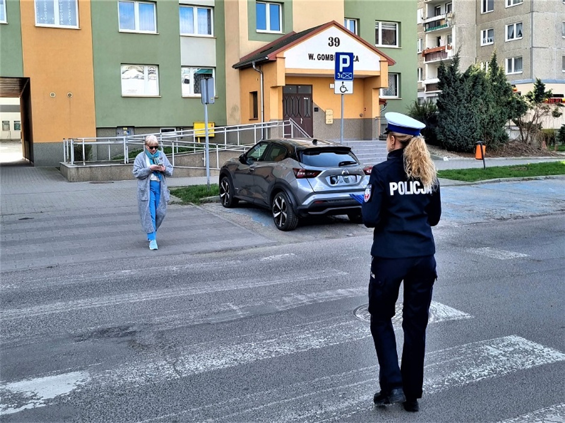 Policjanci przeprowadzili specjalną akcję. Zwracali uwagę na to, gdzie patrzyli