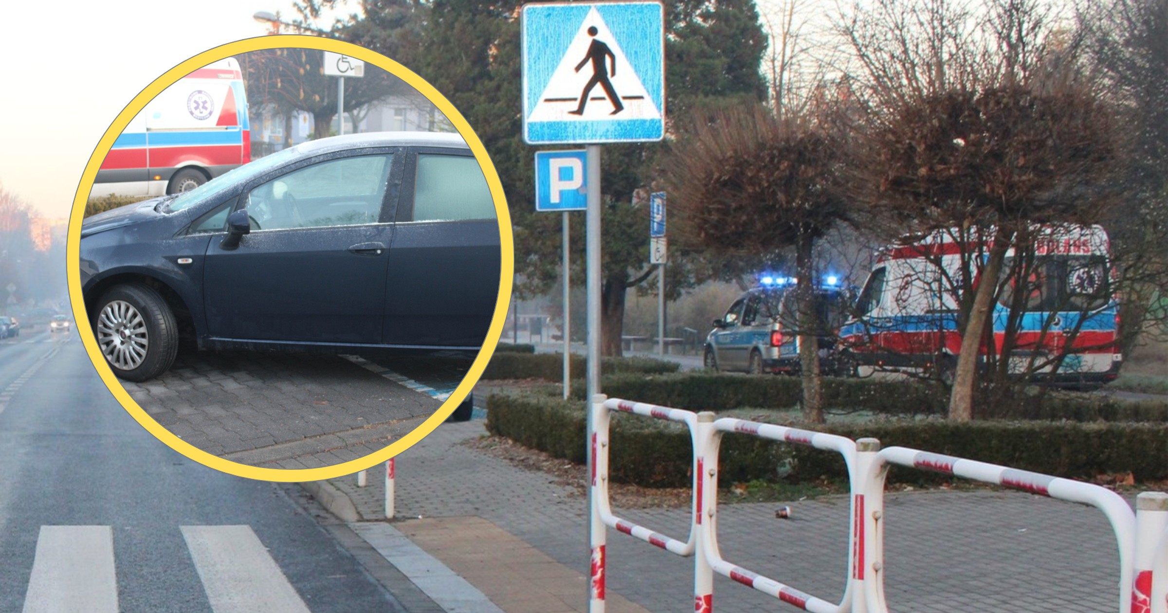 Senior potrącił 14-latka na przejściu dla pieszych w Oświęcimiu