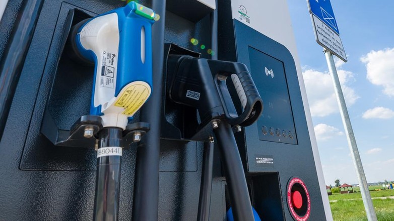 Stacja ładowania pojazdów elektrycznych