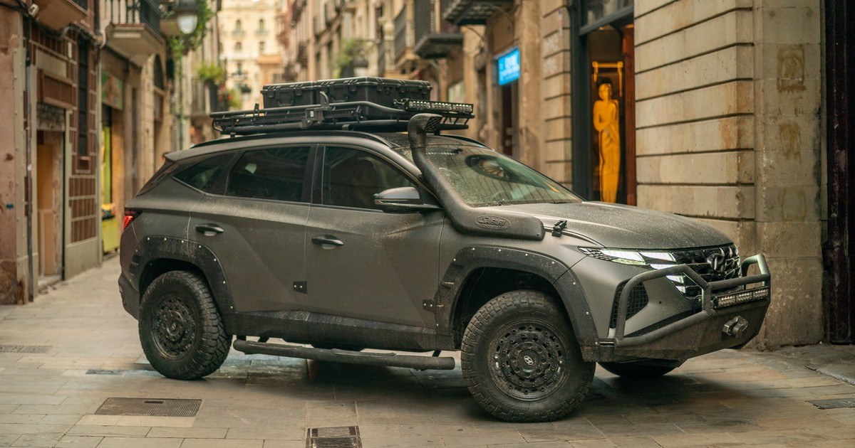 Hyundai "Bestia" Tucson z filmu "Uncharted"