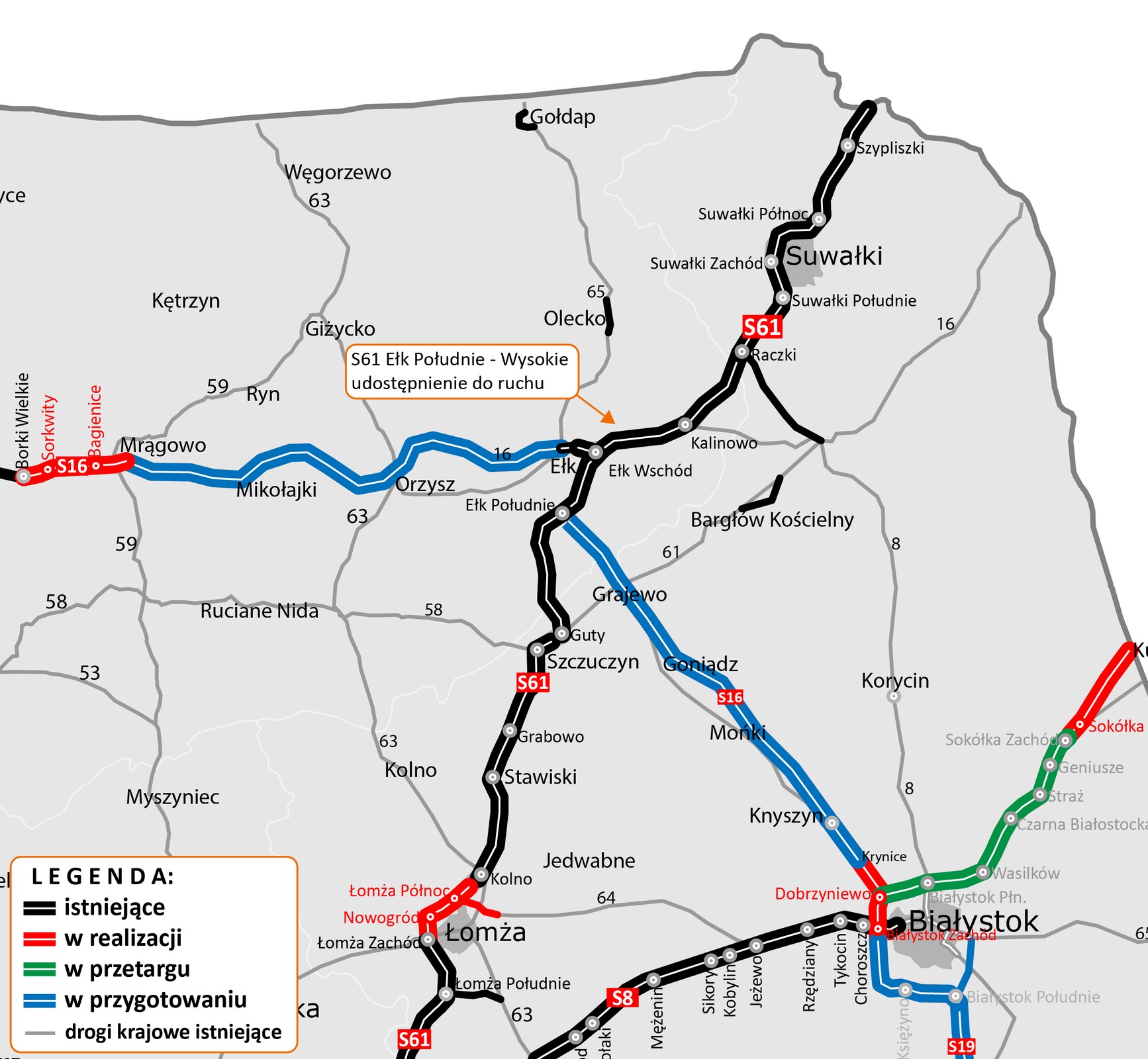 Otwarto nowy odcinek na szlaku Via Baltica