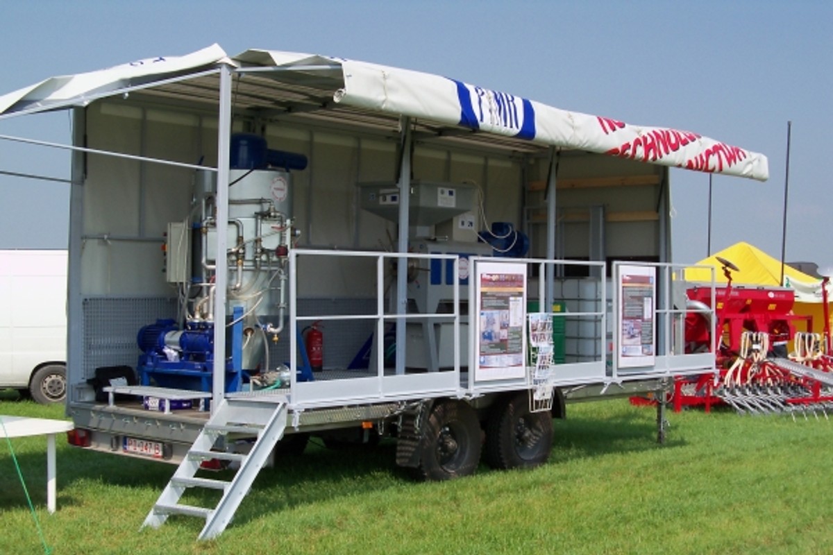 Mobilne urządzenie do tworzenia paliwa