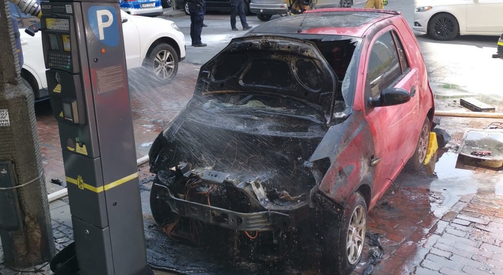 Pożar elektryka w Warszawie