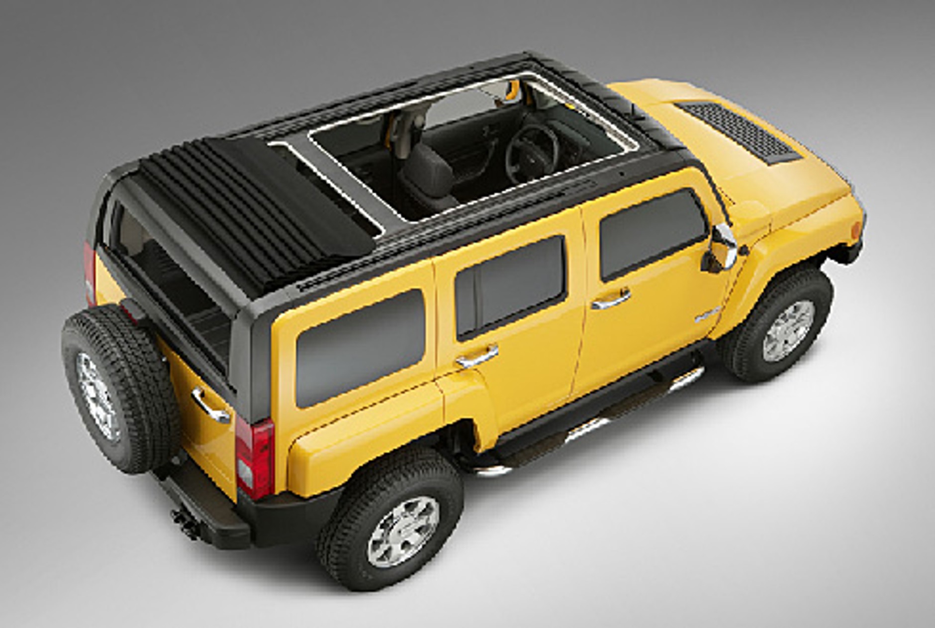 Hummer H3 Open Top: safari w Detroit
