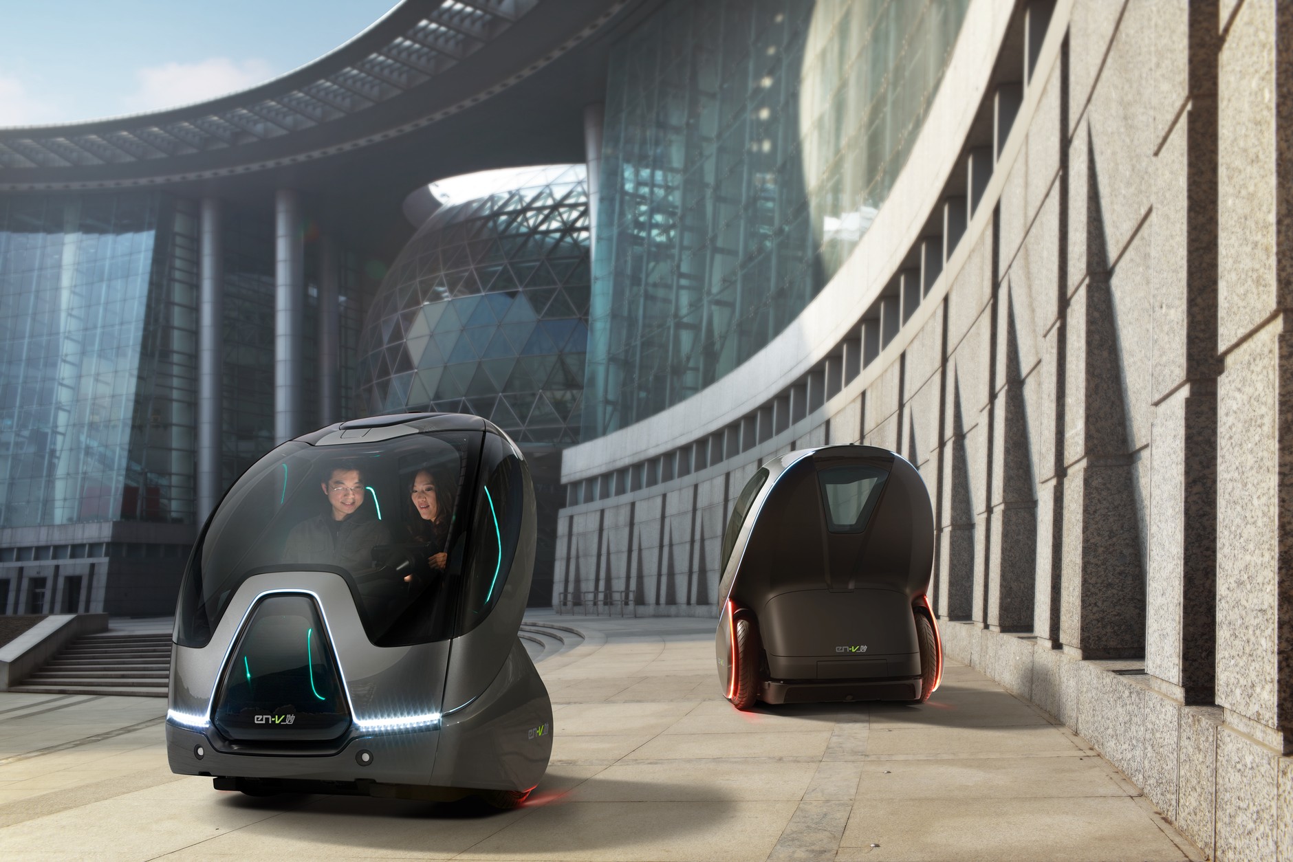 World Expo Szanghaj 2010: dwuosobowy EN-V receptą na korki w miastach