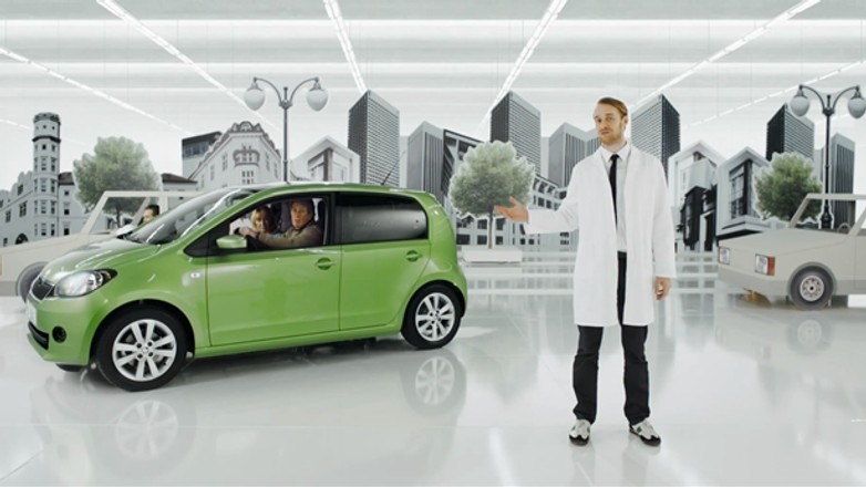 Nowa Skoda Citigo i rodzice