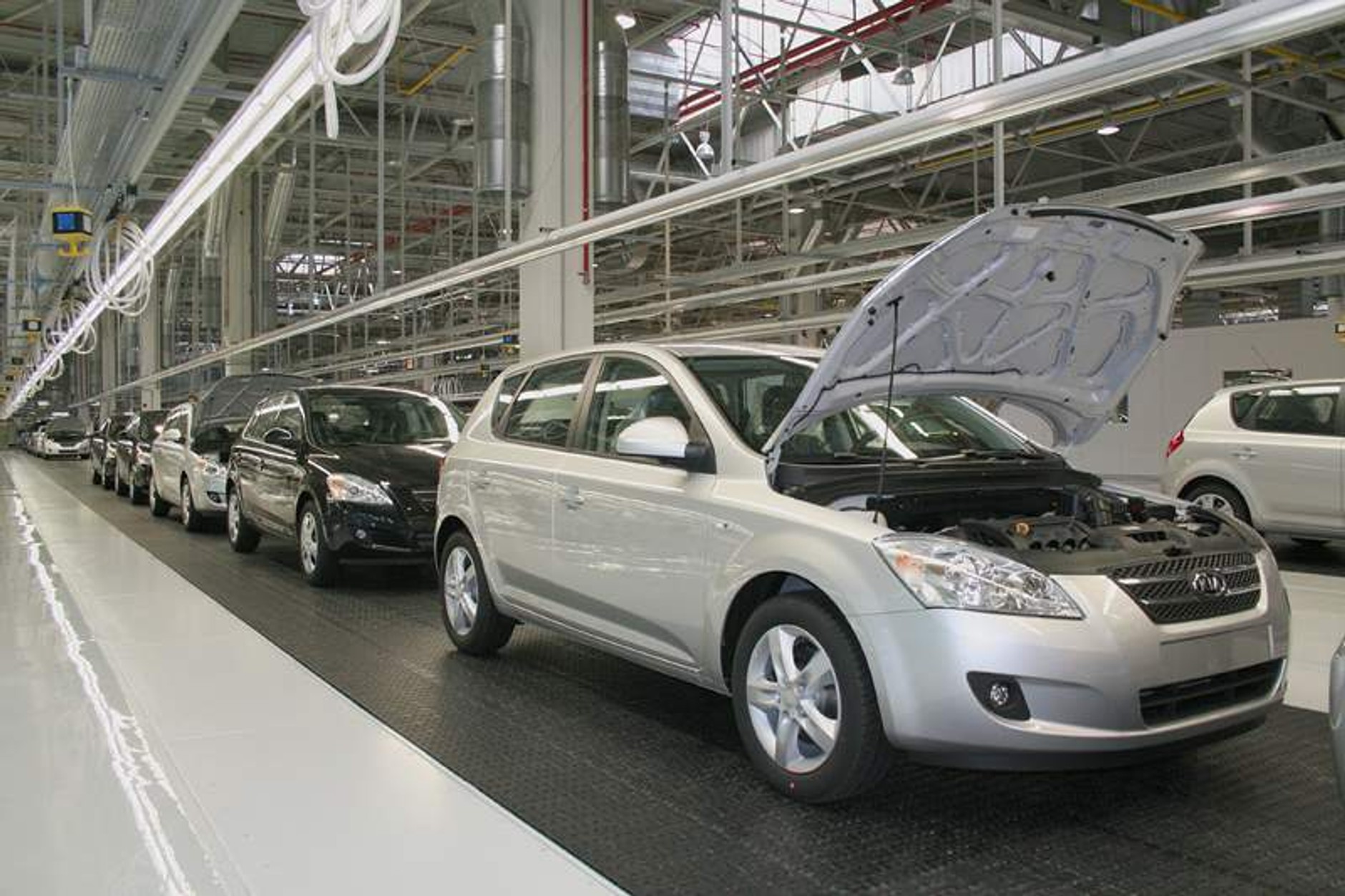 Kia Motors Slovakia: pierwsza wizyta w fabryce!!!