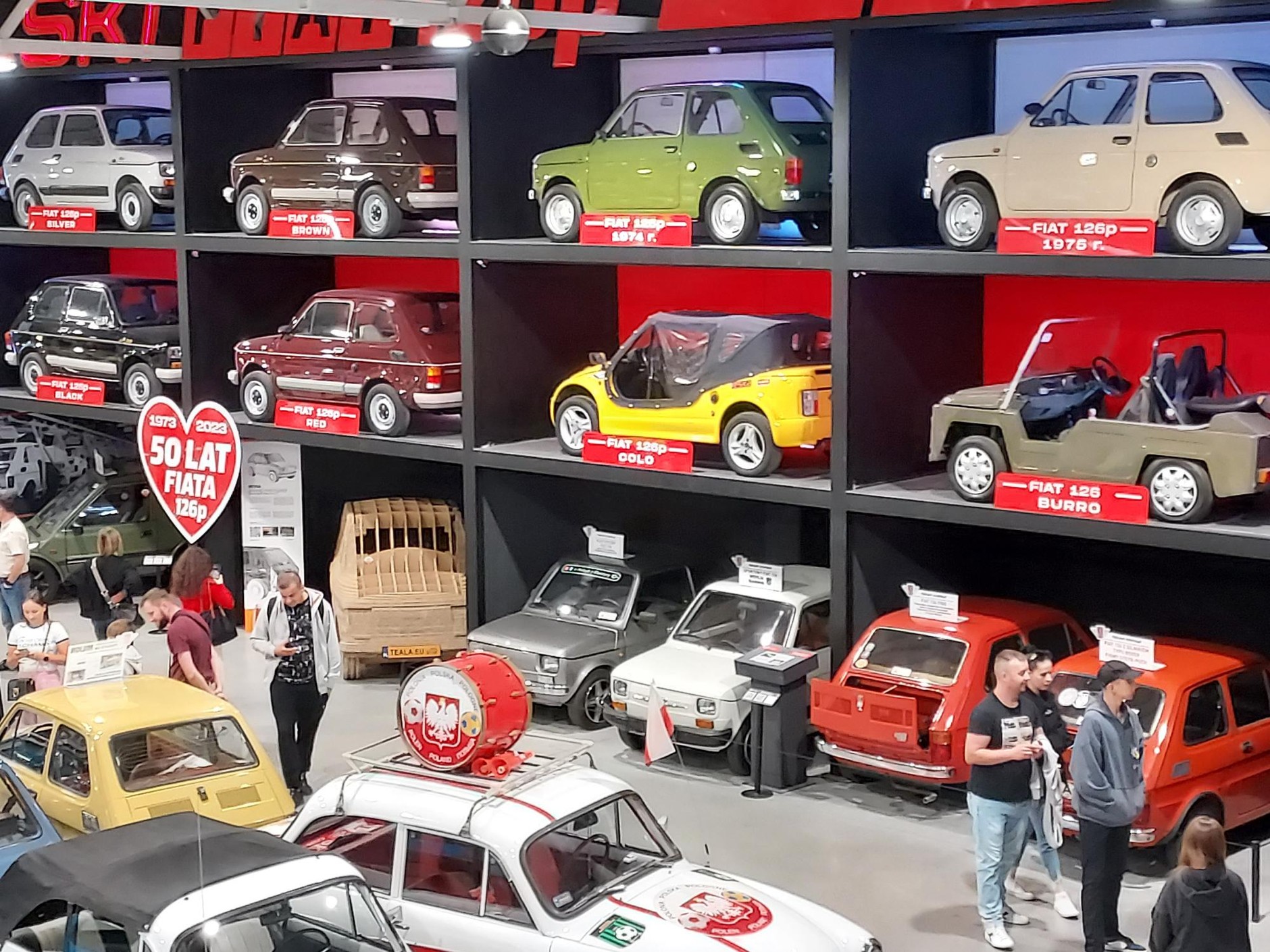 Maluchy w Muzeum Vena w Oławie