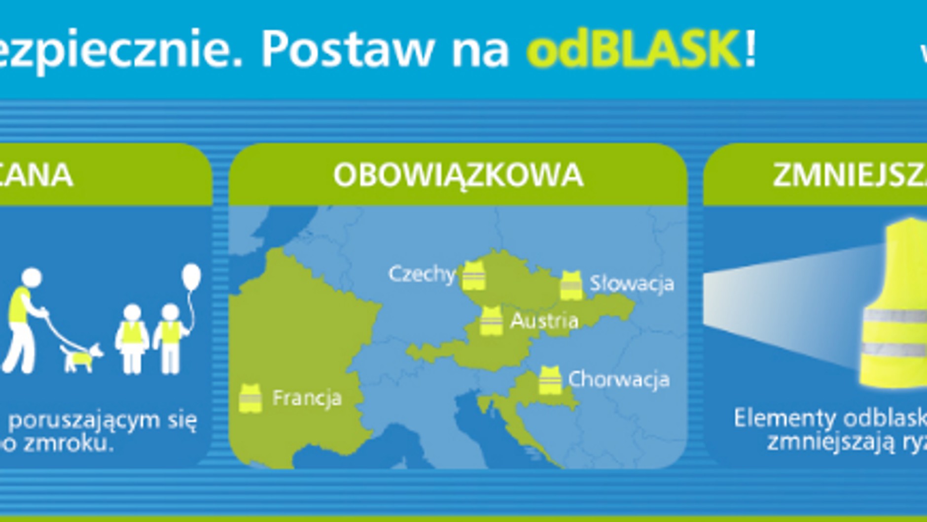 Bądź widoczny nocą: pamiętaj o odblasku