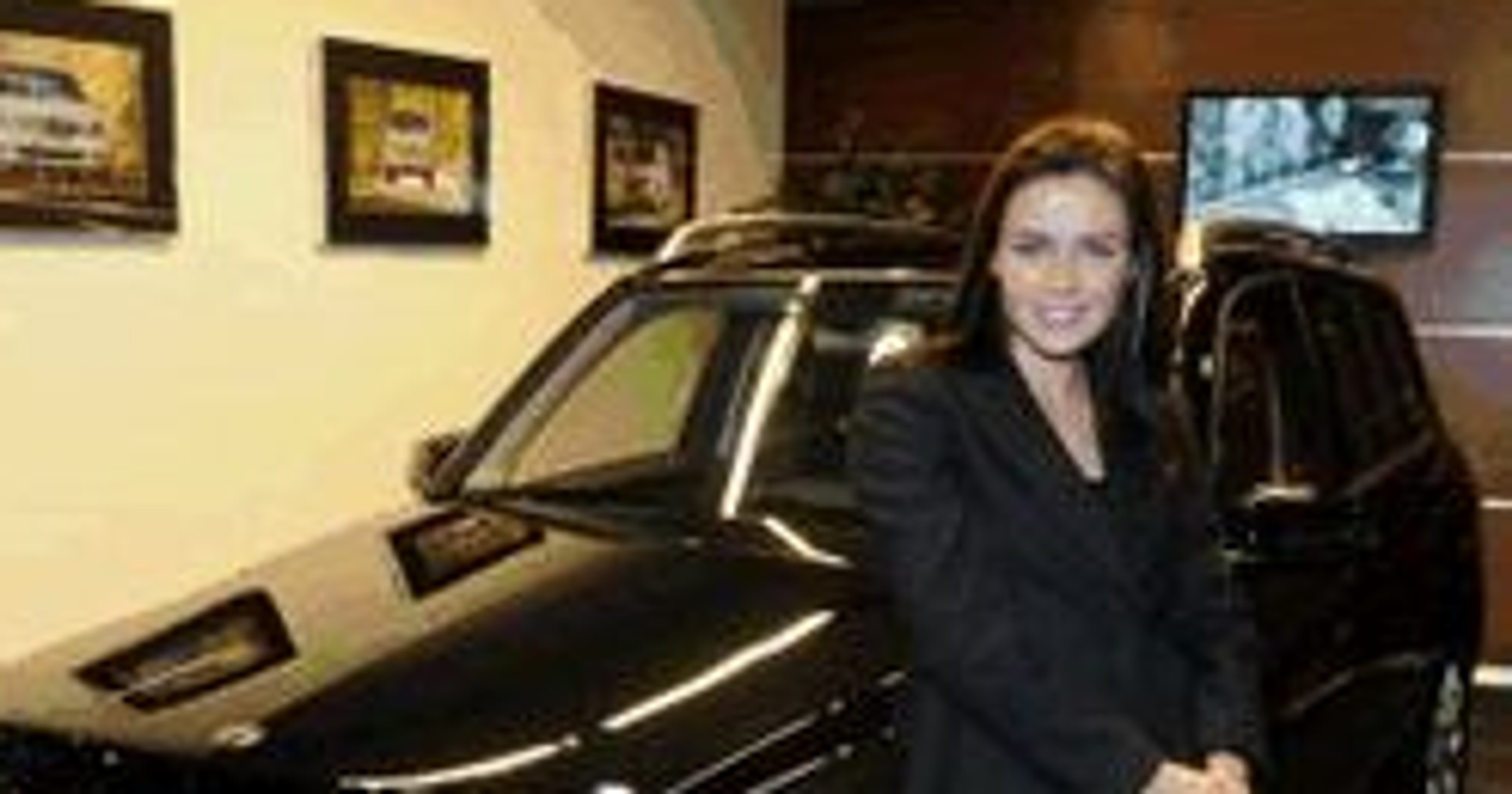Natasza Urbańska w Mercedesie GLK