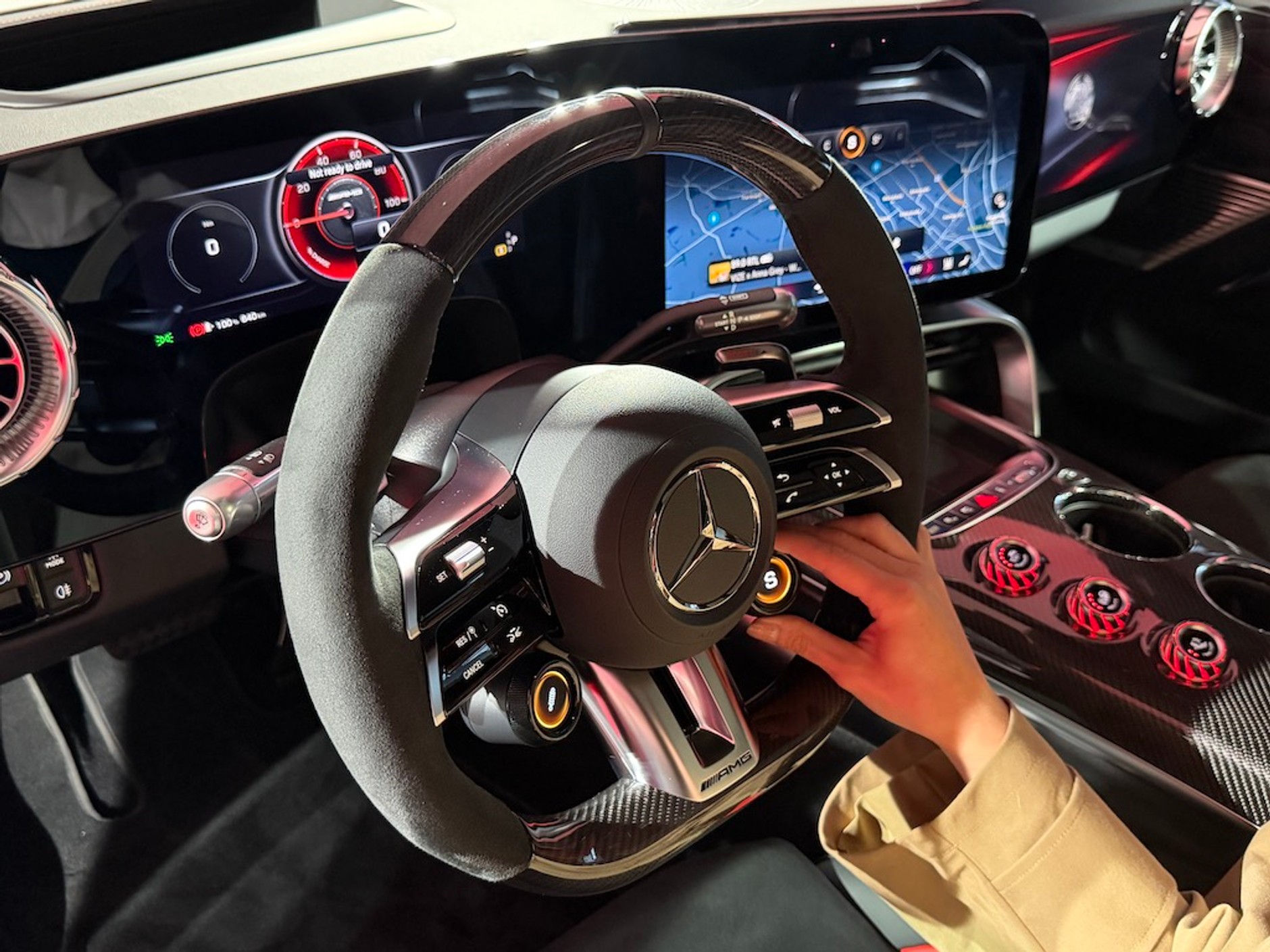 Nowy elektryczny Mercedes AMG GT 4-Door Coupe