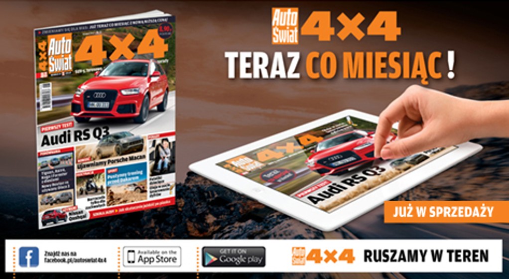 Nowy 6/2013 Auto Świat 4x4 już w sprzedaży i na tabletach
