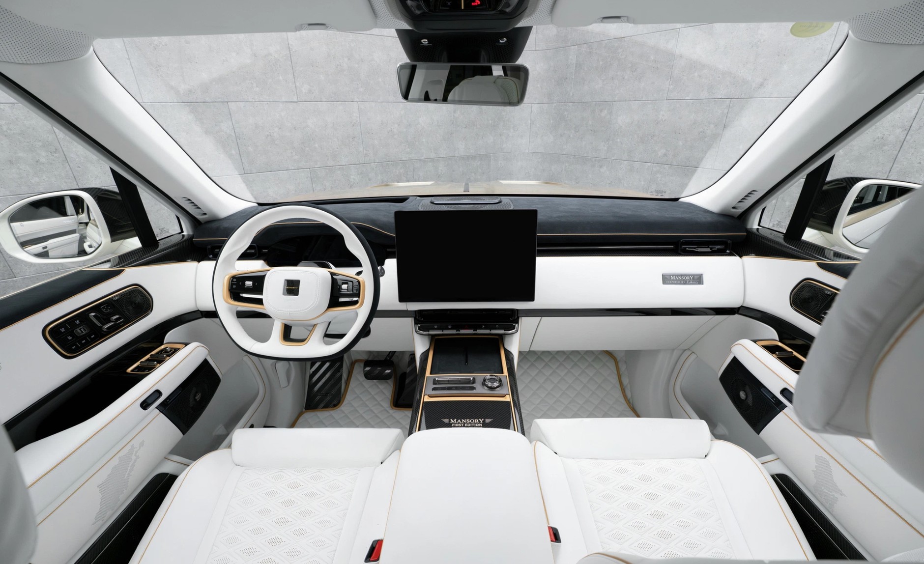 Zeekr 9X po tuniungu Mansory