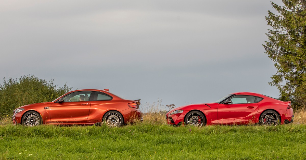 BMW M2 Competition vs Toyota GR Supra 