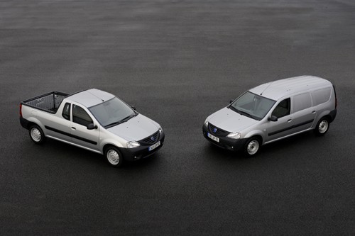 Dacia Logan Pick-up - Logan gotów do pracy