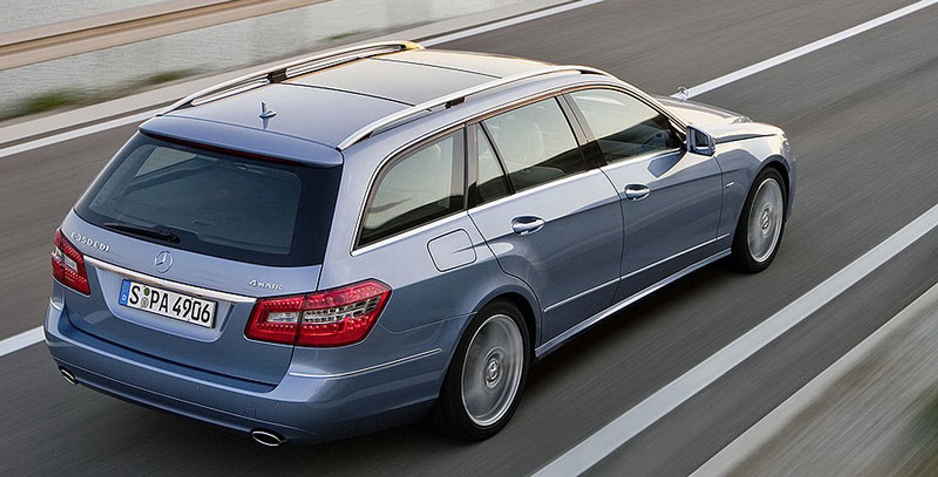 IAA Frankfurt 2009: Mercedes-Benz E-Klasa kombi - nie udało się dotrzymać tajemnicy