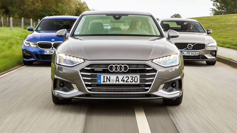 Porównanie: Audi A4 kontra BMW serii 3 i Volvo S60