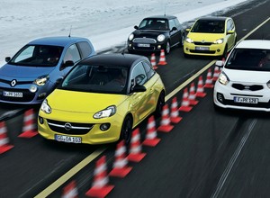 Porównanie 5 aut miejskich: Opel Adam, kontra Renault Twingo, Mini One, Skoda Citigo i Kia Picanto