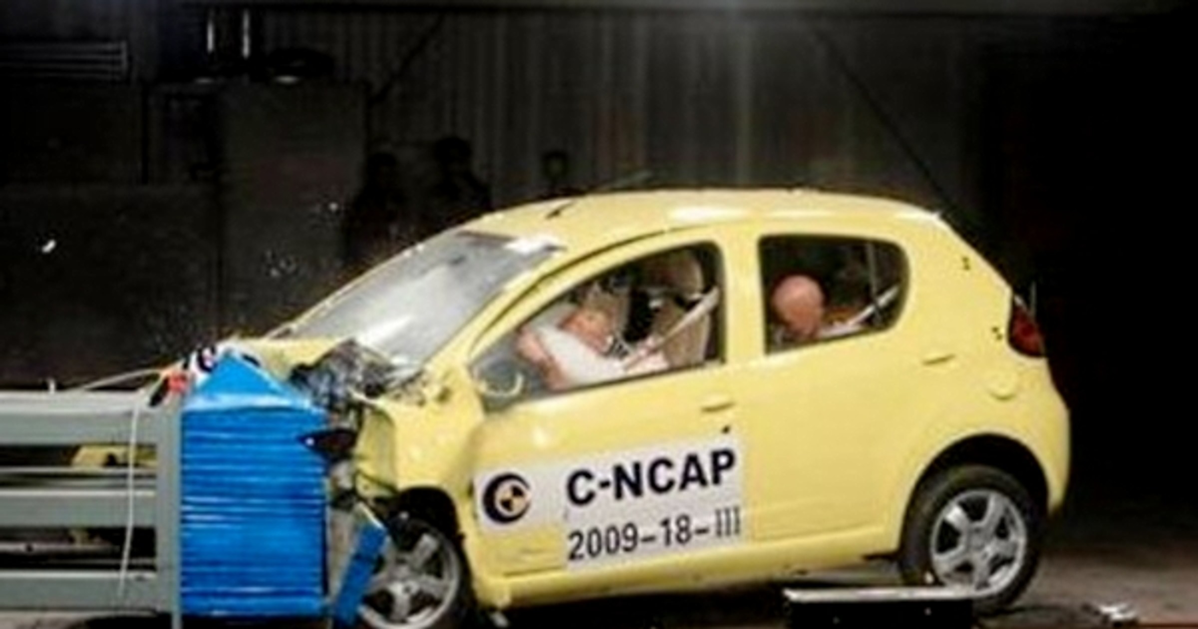 Crash test Geely Panda C-NCAP