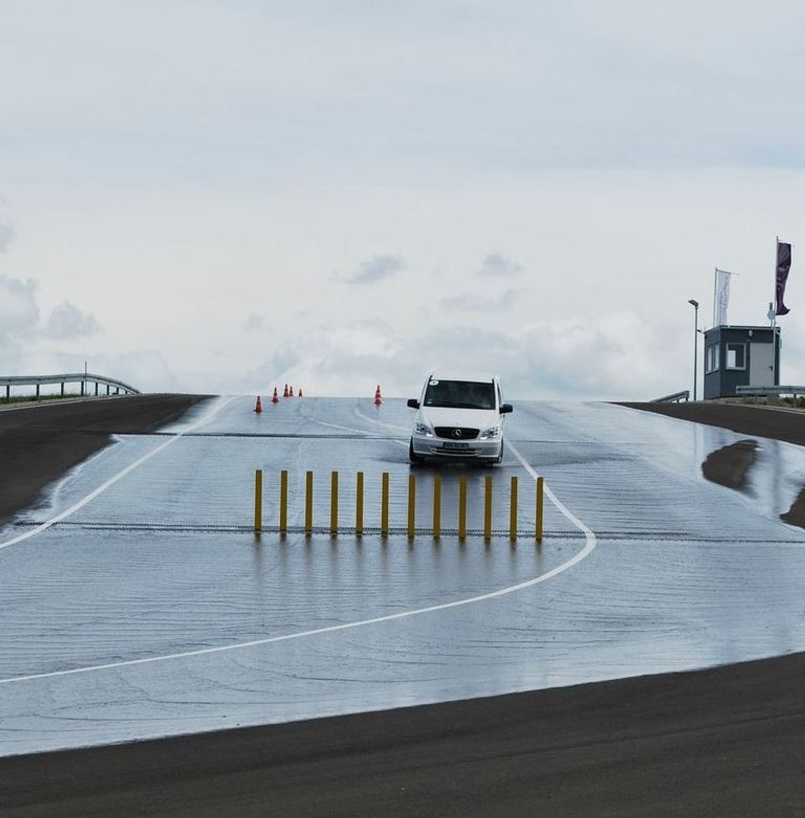 Próba przedzawałowa z Mercedesem