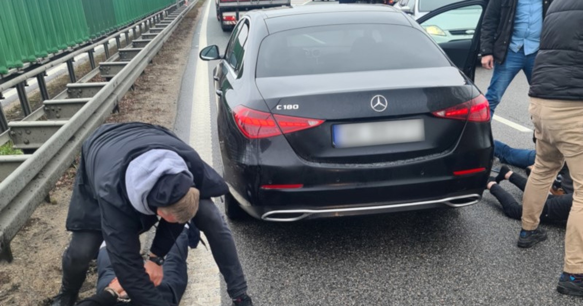 Straż Graniczna odzyskała Mercedesa