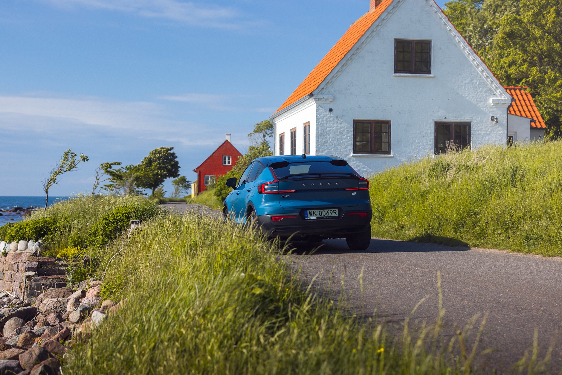 Volvo C40 Recharge Bornholm