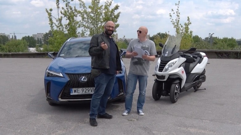 Auta bez ściemy - Lexus UX 250h kontra Peugeot Metropolis
