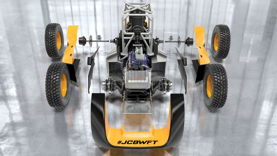 JCB Fastrac Two – zmodyfikowany traktor do bicia rekordu prędkości