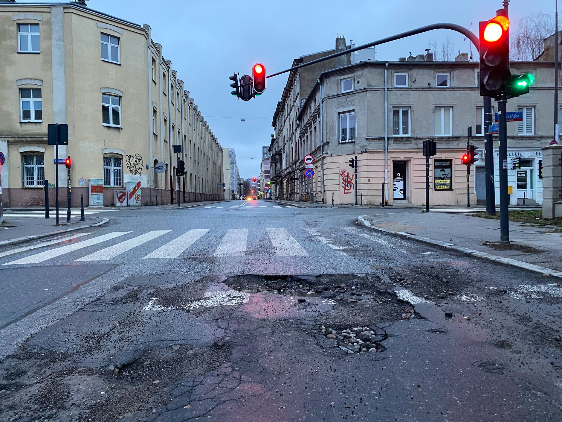 Łódź ul. Żwirki