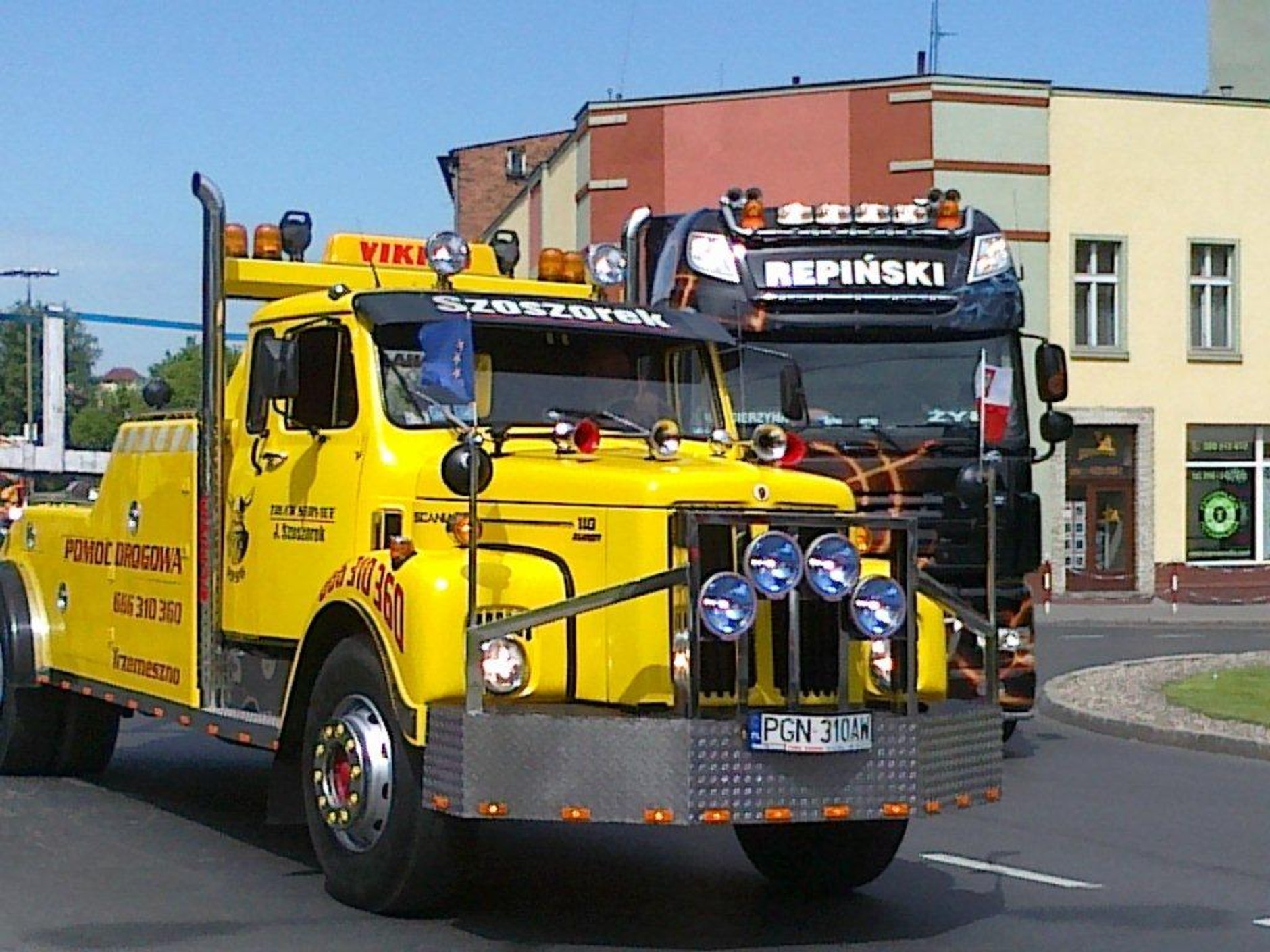 Majówka z ciężarówkami w Bydgoszczy