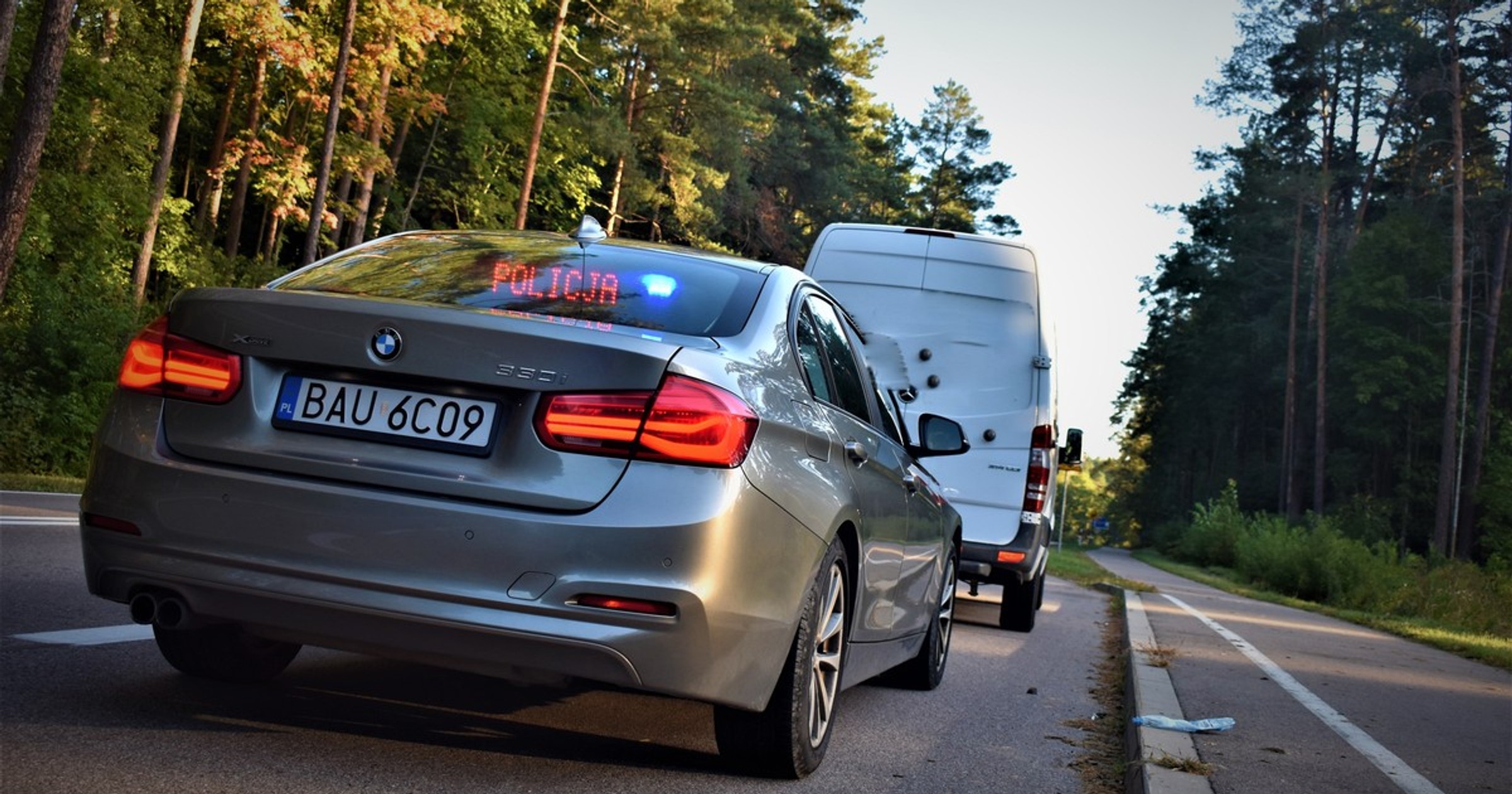 Augustowscy policjanci odzyskali busa skradzionego w Warszawie