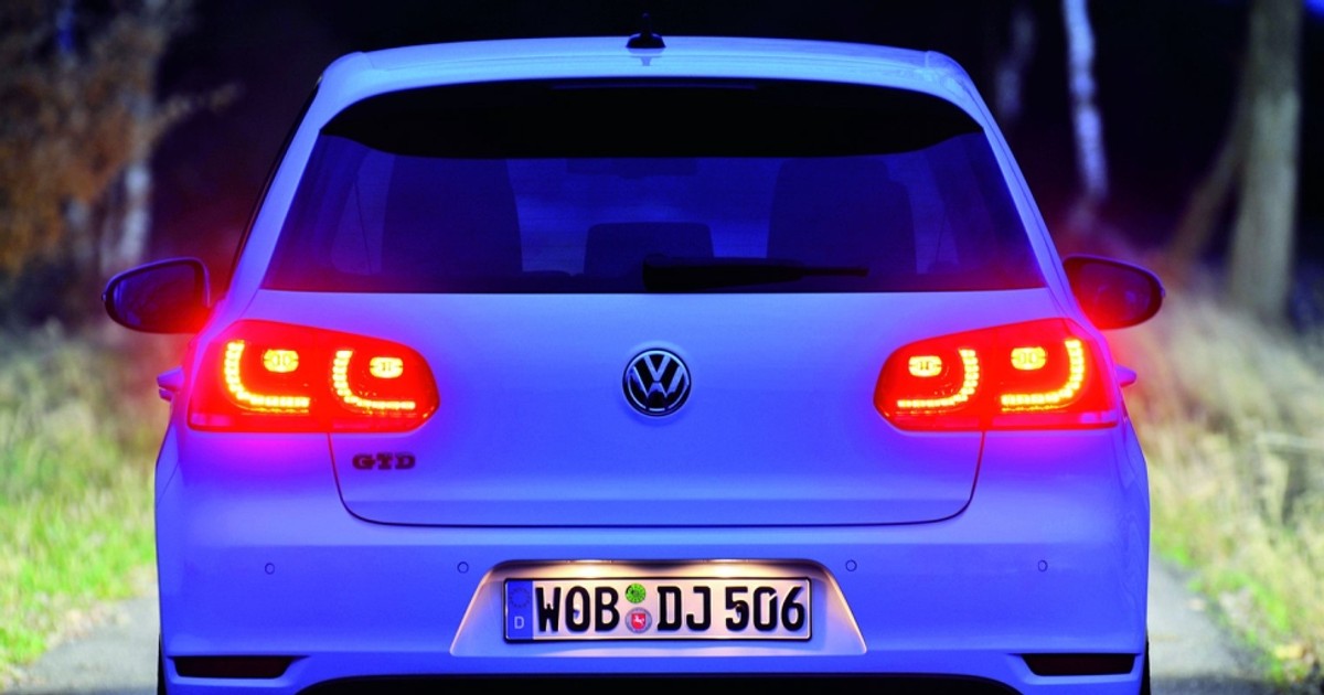 Volkswagen Golf - Lampy LED w kompakcie
