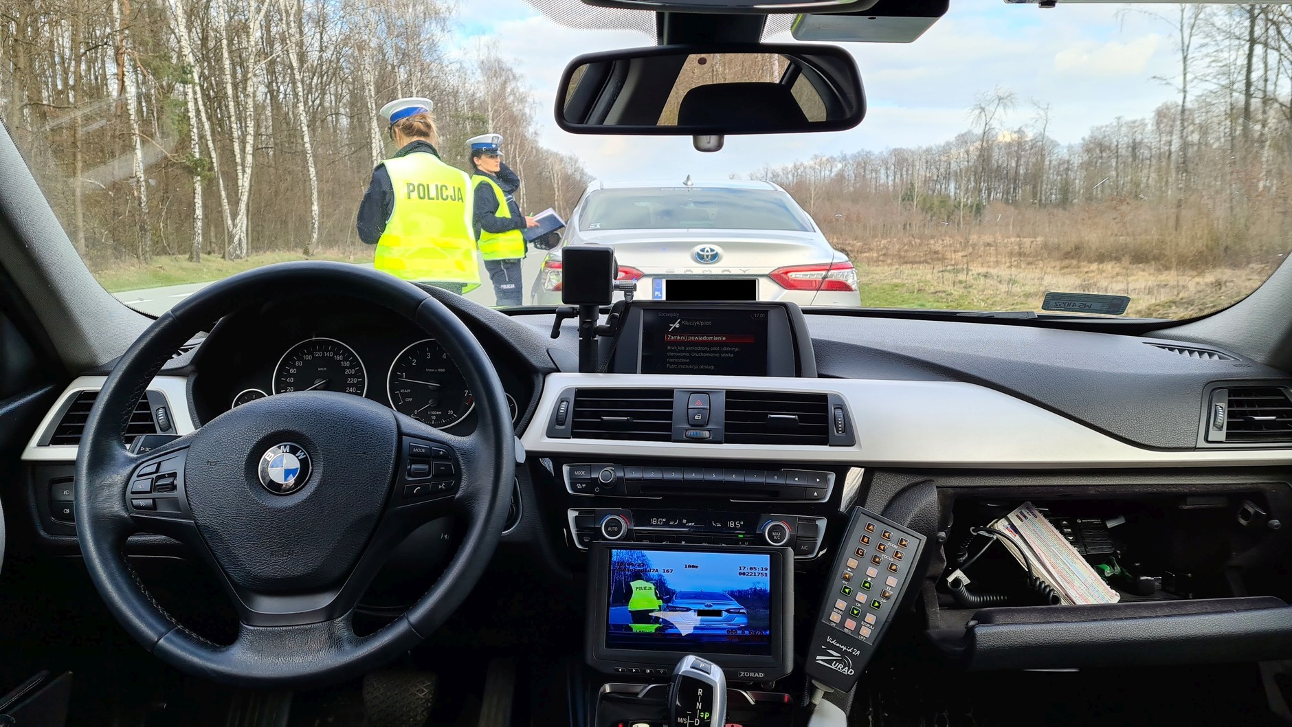 Podróżujemy z policyjnym patrolem Speed nieopodal Siedlec