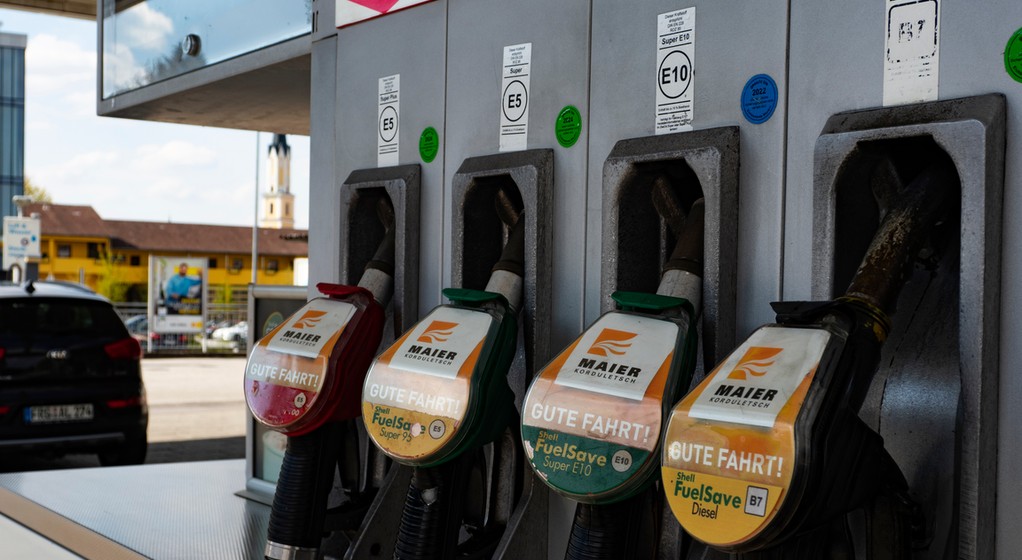 Stancja benzynowa w Rosji