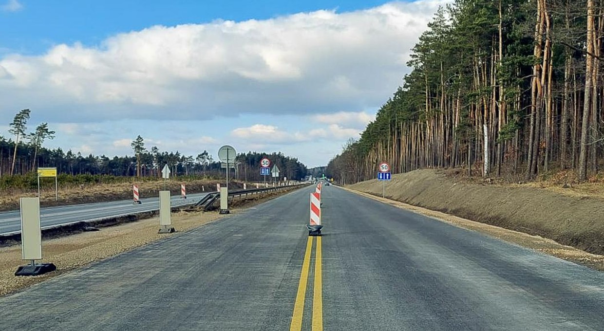 To będzie wygodna alternatywa dla autostrady A1. Kierowcy mogą jeździć nową jezdnią starej gierkówki