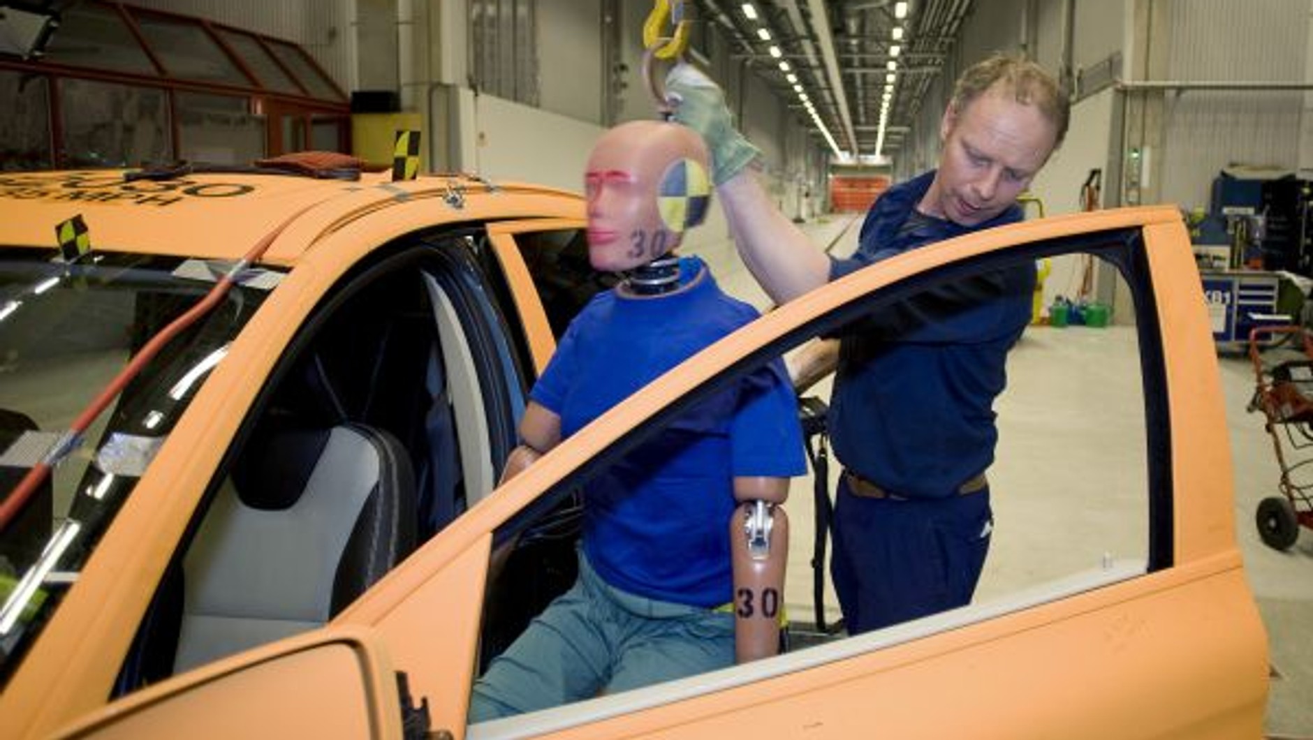 Kolega Boba za kierownicą Volvo