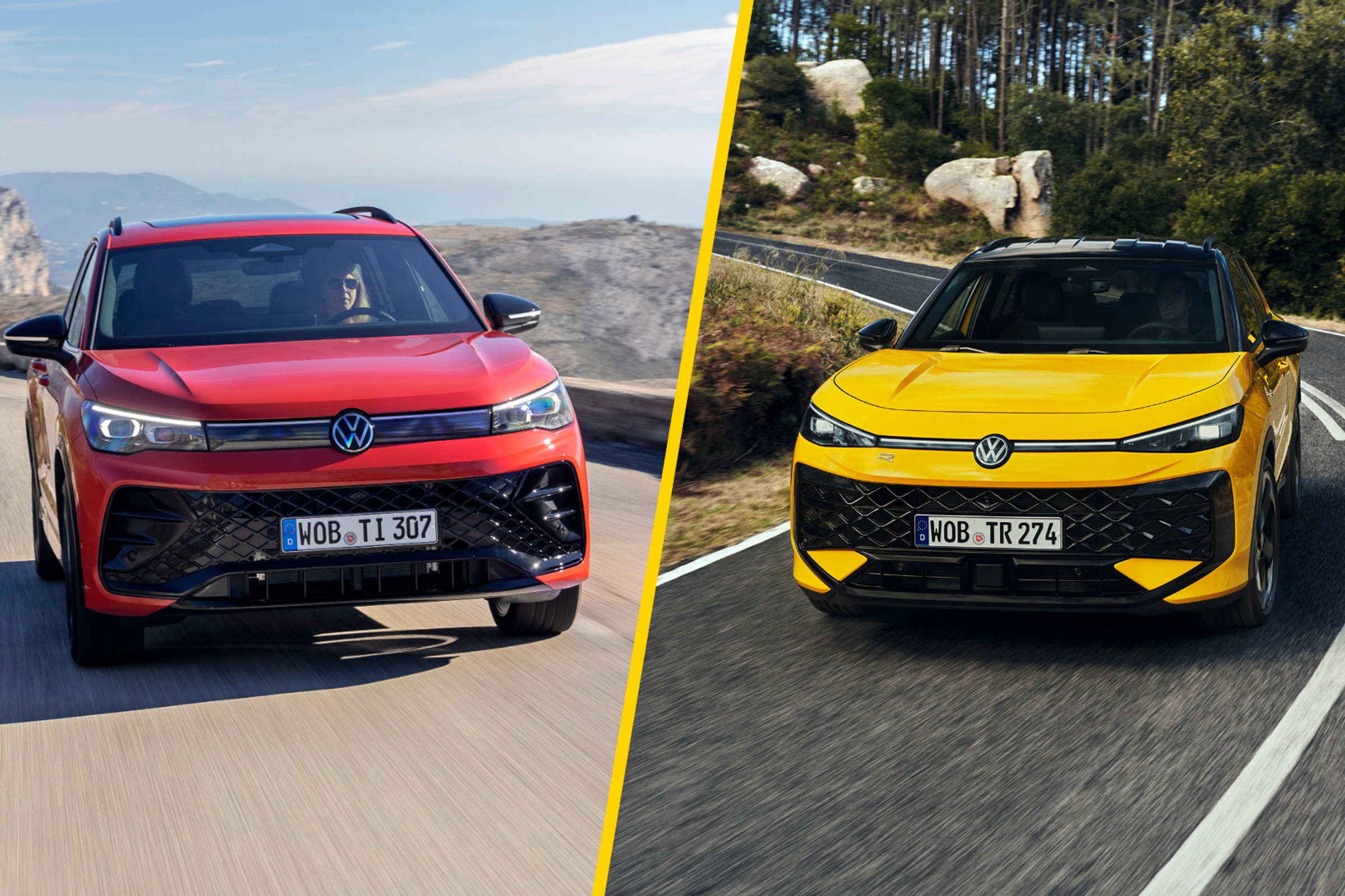 SUV-y Volkswagena dostały mocne spalinowe silniki 2.0 TSI. Mamy ceny