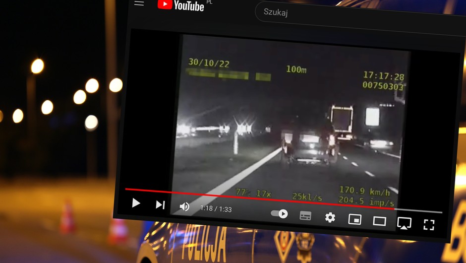 Niemal 30 minut trwał pościg za 16-latkiem, który nie zatrzymał się do kontroli