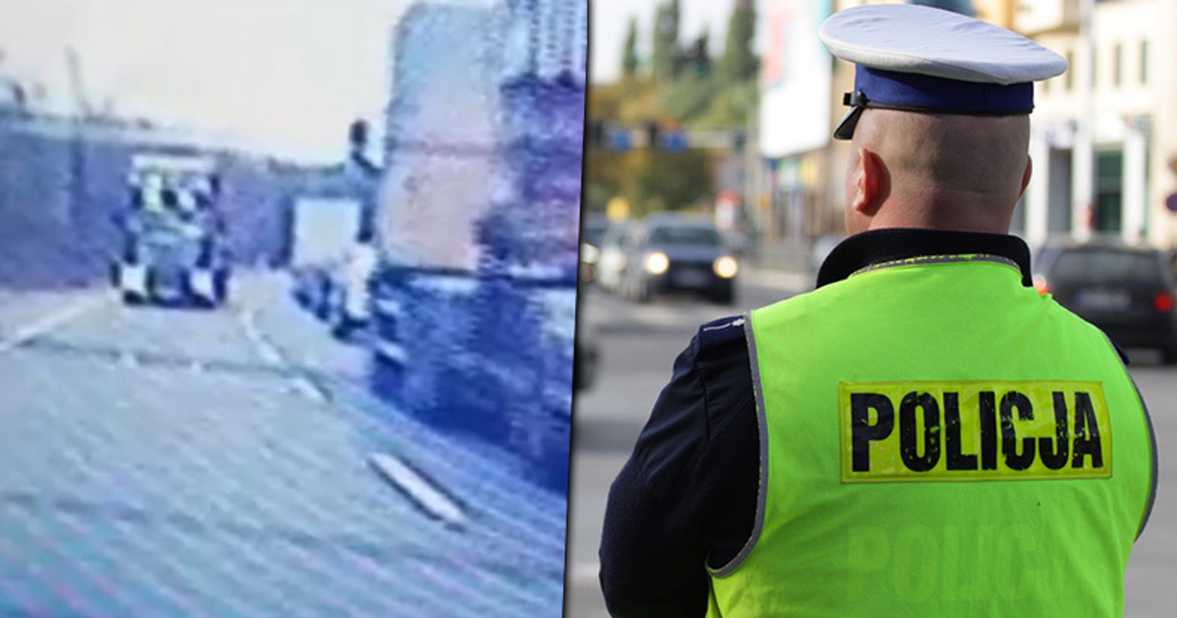 Ostrzeganie światłami innych kierowców przed policją