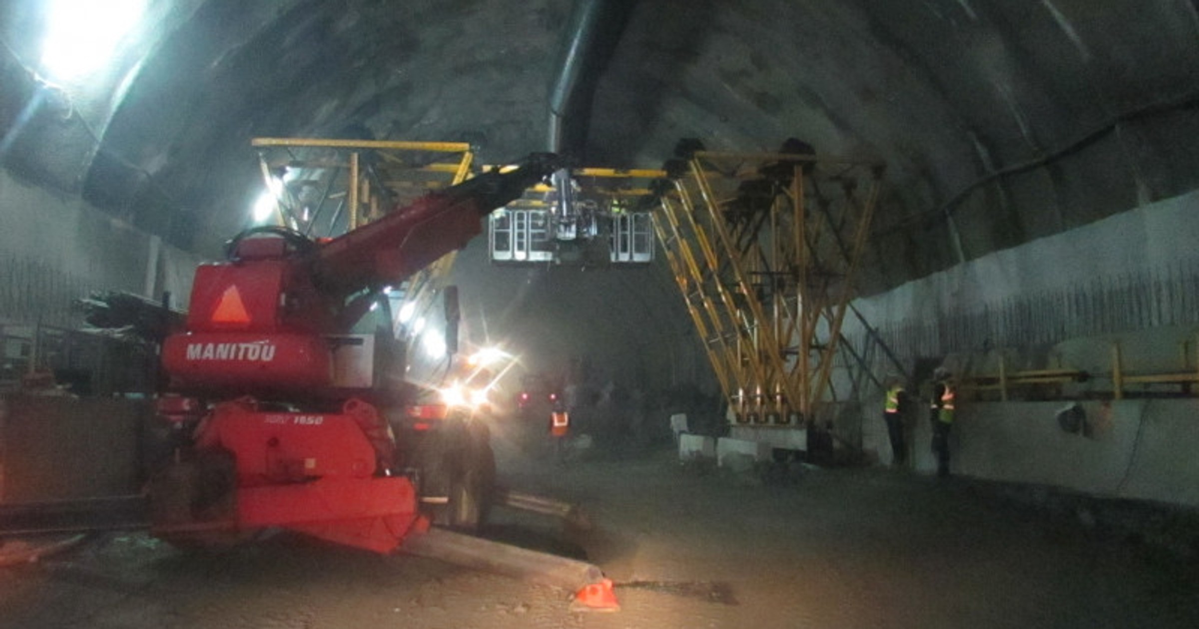 Budowa tunelu w ciągu zakopianki