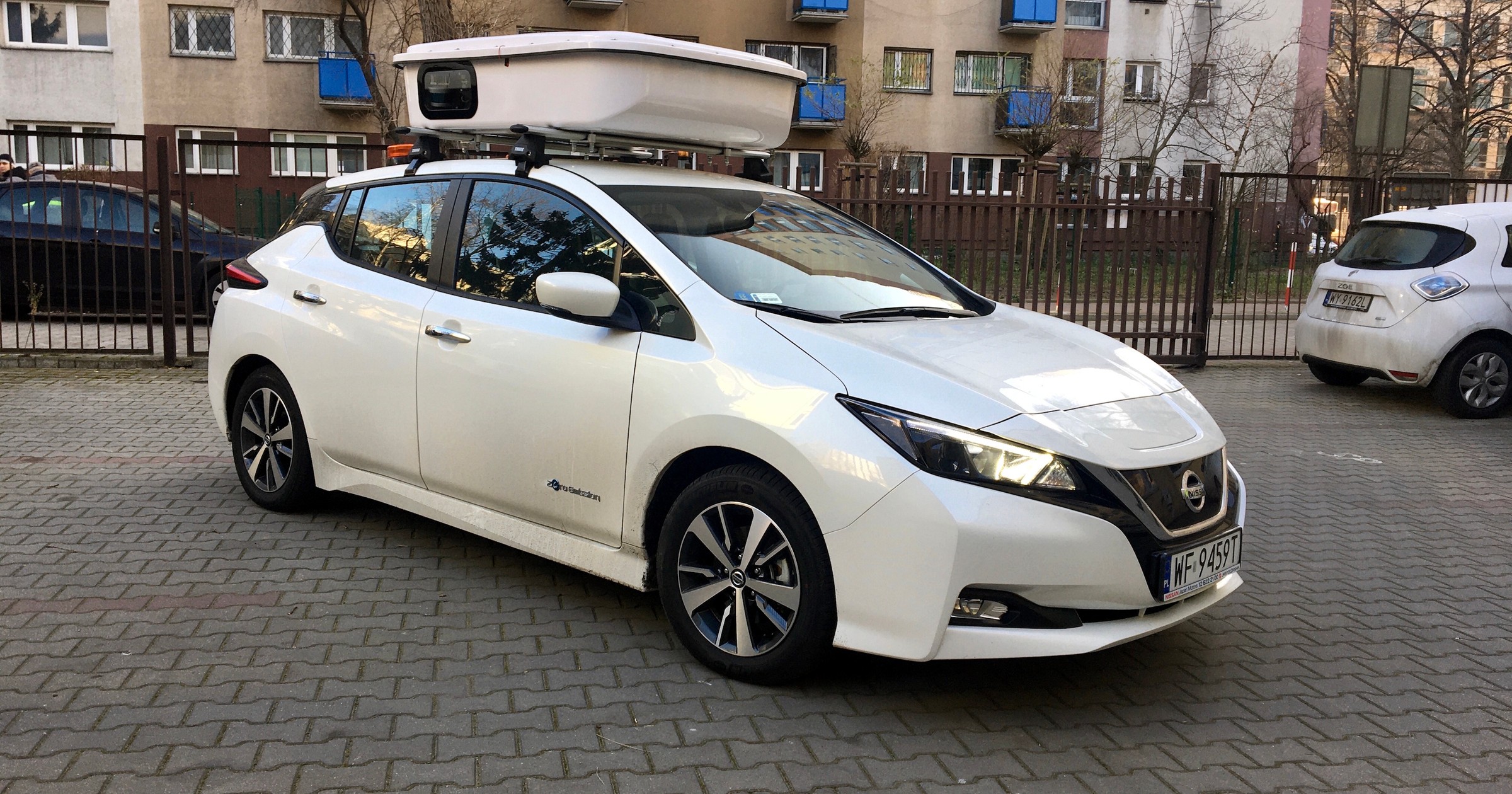 Samochód do automatycznej kontroli opłat parkingowych