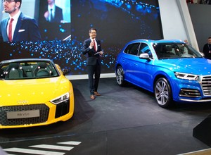 Audi SQ5 i R8 Spyder gwiazdami Poznań Motor Show