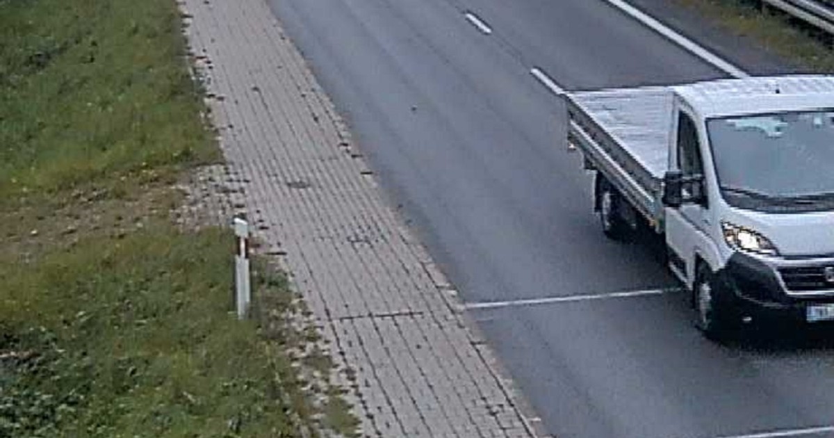 Przeładowany dostawczak omija wagę preselekcyjną